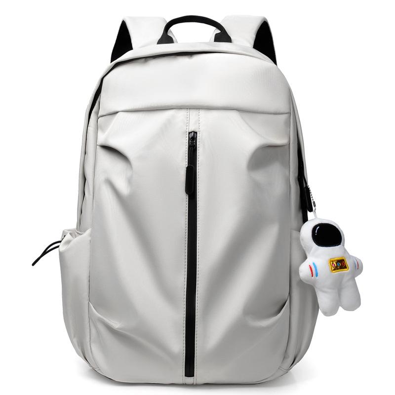 Simple and Casual Backpack, Lightweight Student Schoolbag, High School Student, Large-capacity Female Travel Backpack