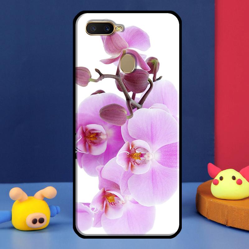 Orchid Flowers Colorful Case For Oppo A91 A5 A9 A16 A76 A96 A58 A78 A98 A52 A72 A74 A94 A54 S A57 A77 A15 A17 Cover