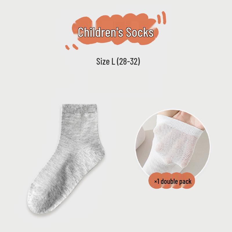 Kinder Einweg Sommer Kurze Socken - Waschfrei, Reisefreundlich, Mittlere Wadenlänge für Jungen und Mädchen