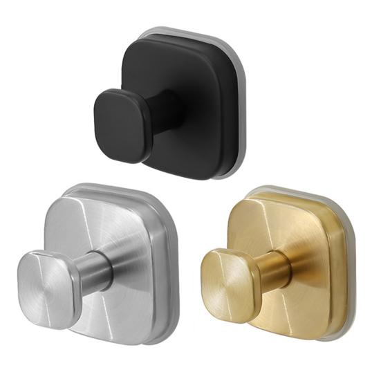 Stainless Steel Suction Cup Hook Heavy Duty Front Door Wreath Hanger No Drill Bathroom Glass Window Mirror Shower Towel Robe Vacuum Hook