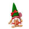 Festival Gingerbread Man Decoration Adorable Gingerbreads Man with Standing Decoration Unique Gnomes Charm for Gift