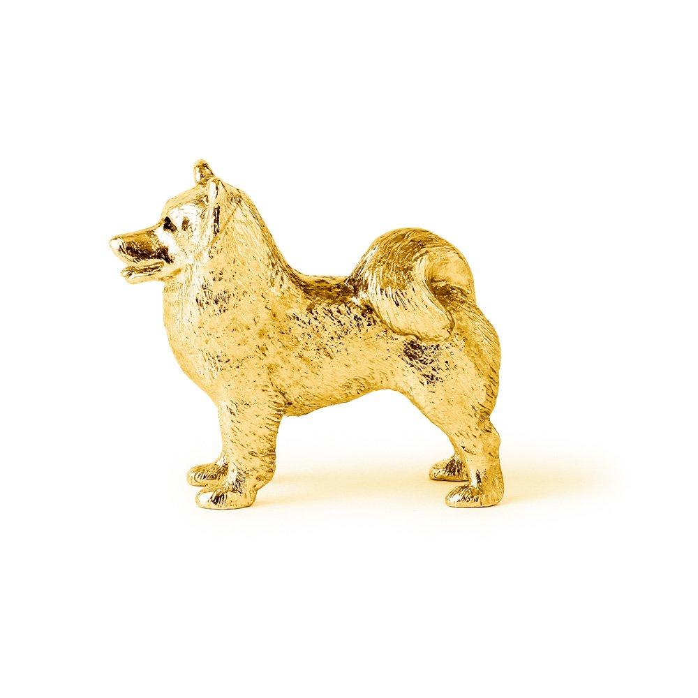 Samoyed 22ct Gold Plated British Art Dog Figure Collection