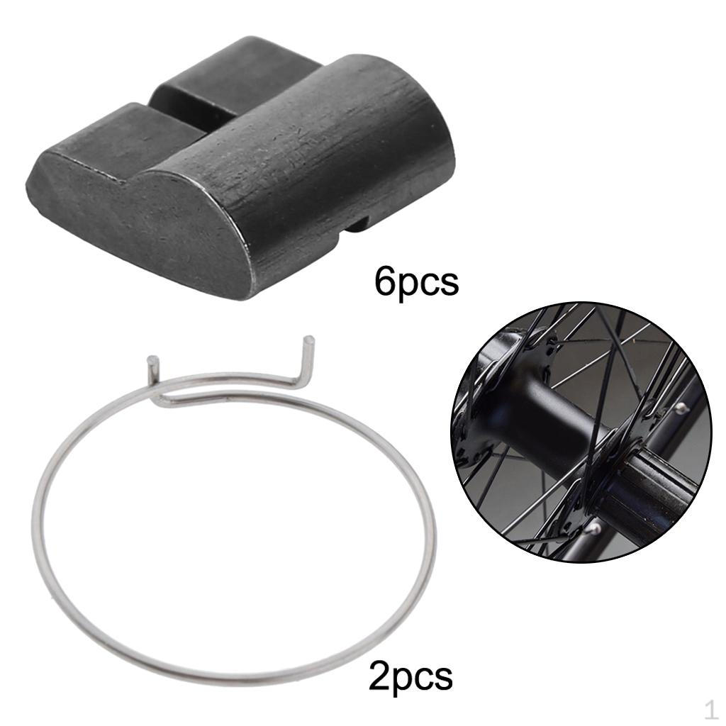 

8pcs Bike Steel Cassette Driver Pawl Spring Cycle Hub Ring Set