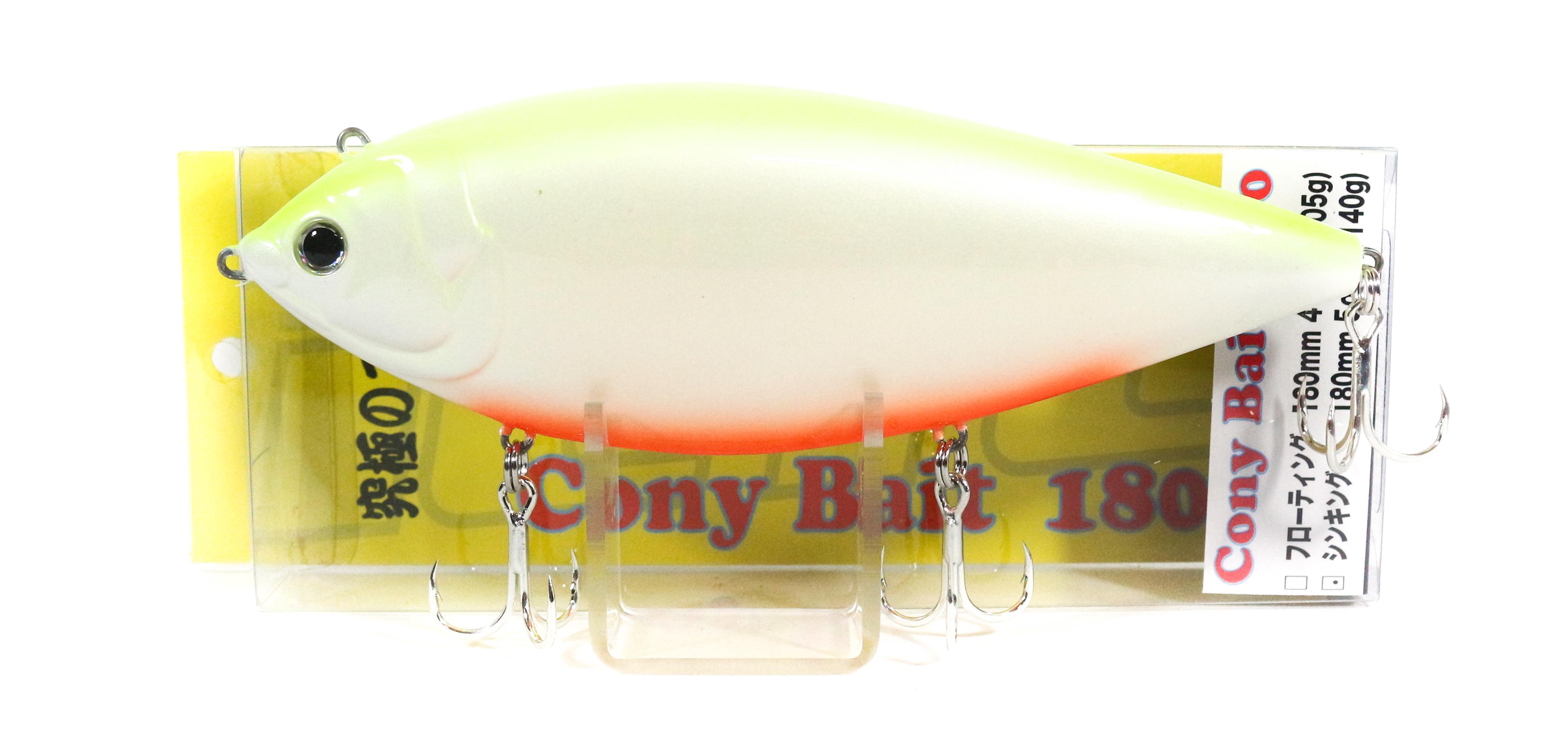 

Распродажа Cony Bait 180 Vibration Lure 5 унций 140 грамм Pearl Chart (0249)