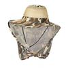 Outdoor Fishing Hat Wide Brim Man Breathable Mesh  Cap Beach S Camouflage Sun UV Protection Shade  Kastking