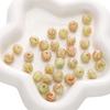 12x10mm Glass Cut Flat Round Beads Interval Scattered Beads For DIY Bracelets Necklaces Jewelry Making