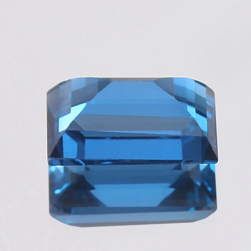 Baguette Cut Natural Aquamarine Blue 5-7 Ct Stunning Certified Loose Gemstone