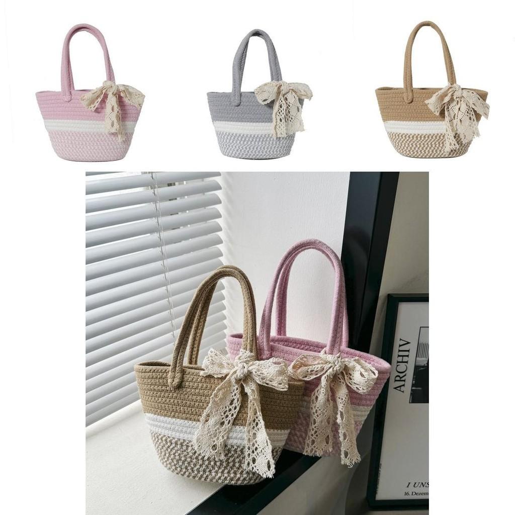 Chic Urban Minimalist Straw Tote Bag For Women Soft And Adorable Vacation Purse