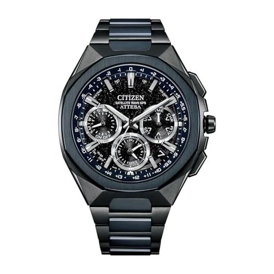 

[CITIZEN] Wristwatch ATTESA (Radio Controlled Watch/Waterproof/Limited) CC4106-74E Blue Universe Collection Photovoltaic Eco-Drive GPS Satellite