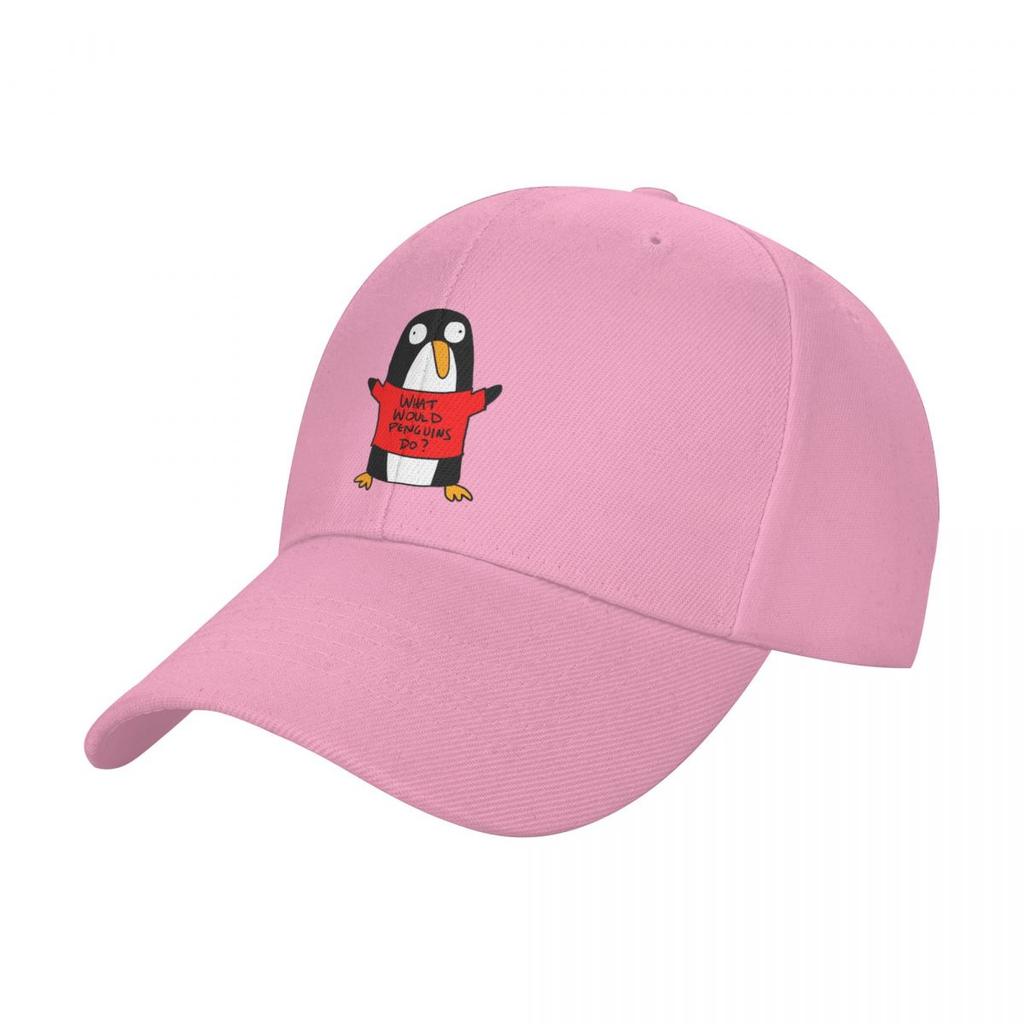 What Would Penguins Do? Baseball Cap Sun Hat For Children Trucker Cap For Men Women's