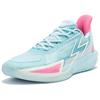 New 361° Big3 4.0 QUICK Basketball Shoes Unisex Low Top Blue/Pink 672321105-6
