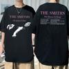 The Smiths The Queen Is Dead Double Sided Print Tshirt Punk Rock Band 1980's Indie, Morrissey T-shirts Men Oversized Tees - M...