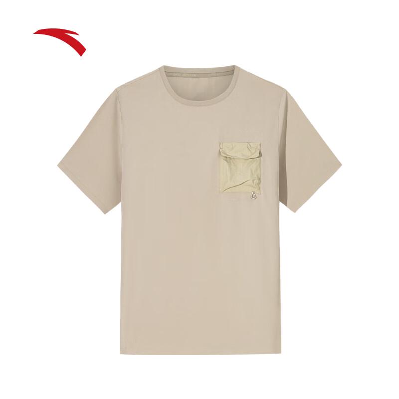 Anta Men s Quick-Dry Outdoor Short Sleeve T-shirt L