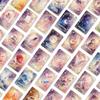 Gilt Romantic Love Quotes Card 36 Set, Wind Hand Account Material Wall Decoration Blessing Postcard