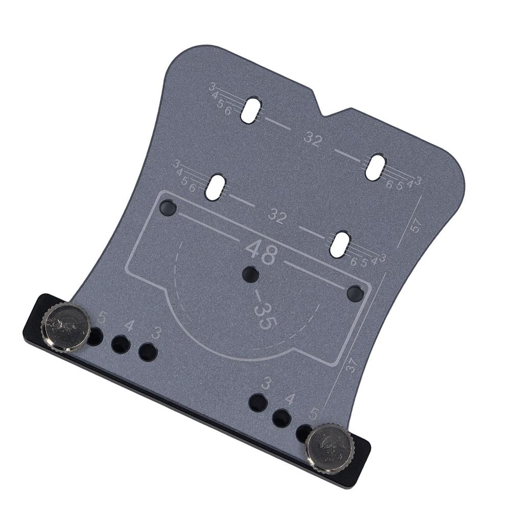 35mm Hinge Hole Jig Aluminum Alloy Drilling   Template Woodworking Punching Locator for Cabinet Door