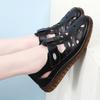 35-42 Damskie Letnie Modne Buty z Pustymi Otworami Plus Size Casualowe Damskie Buty Płaskie Sandały