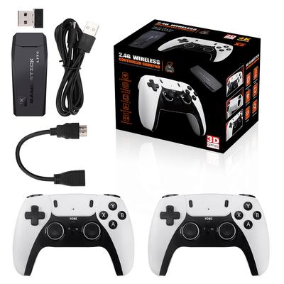 M8 PRO Game Console 64G Built-in 20,000+  Games, 4K HDMI TV Output with Dual 2.4G Wireless Controllers, Nostalgic Game Stick Children’s Christmas Gift