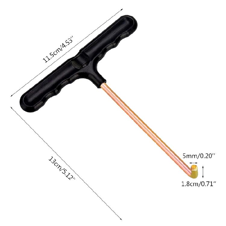 2Pcs 13cm Trampoline Spring Pull Tool T-Hook for Outdoor Mat Trampoline Install Your Jump Pad Hand Pull Tool