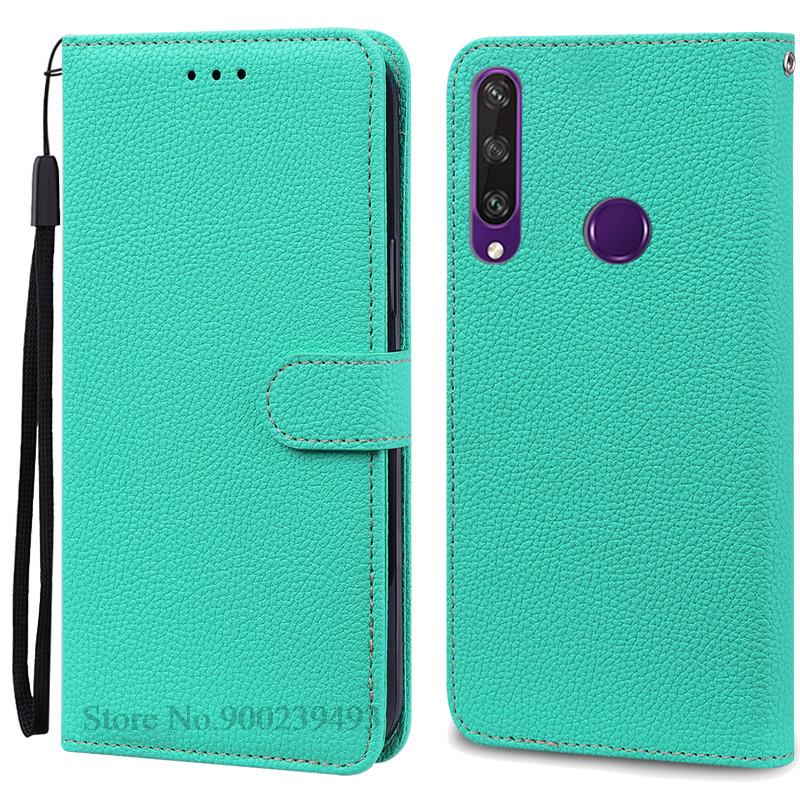 Pro pouzdro Huawei Y6P Kožené peněženkové vyklápěcí pouzdro Pro pouzdro Huawei Y6p MED-LX9N Měkký plný kryt Coque Fundas pro pouzdro Huawei Y6P