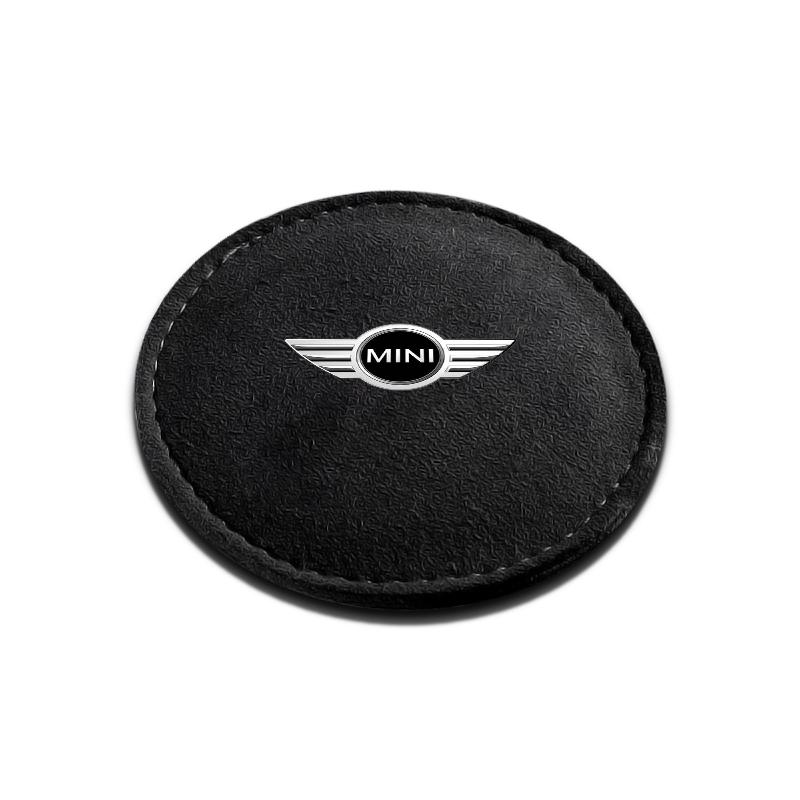 1/2Pcs Car Coaster Cup Holder Water Cup Anti-slip Mat Auto Badge Pads