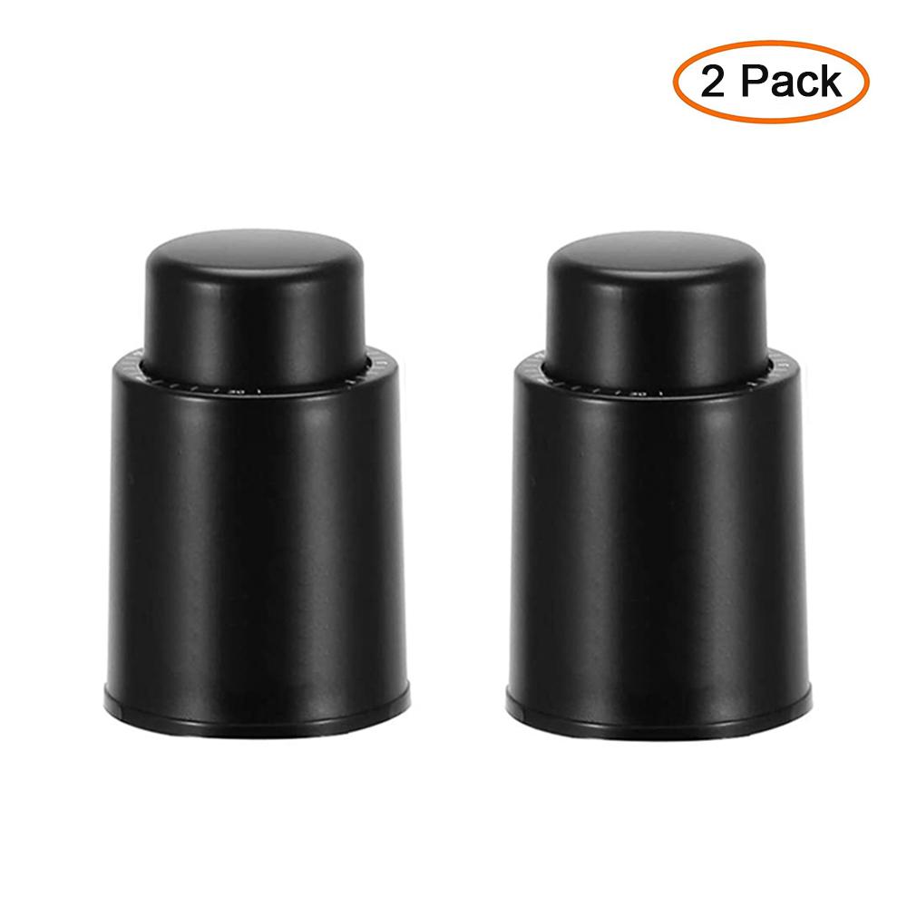 Wine Vacuum Bottle Stopper Sealed Storage Vacuum Memory Wine Stopper Push Style Bar Tools Barware Reusable Wine Cork