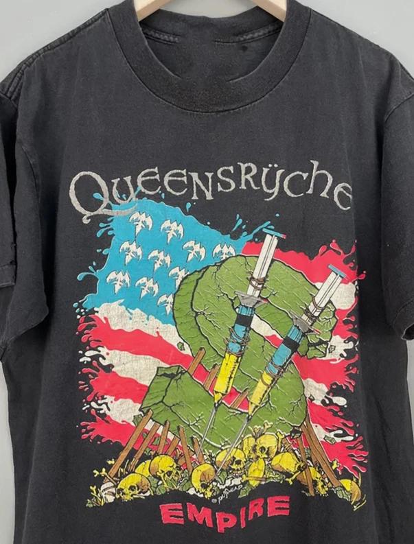Queensryche Empire 1991 World Tour S to 5XL T shirt 2XL