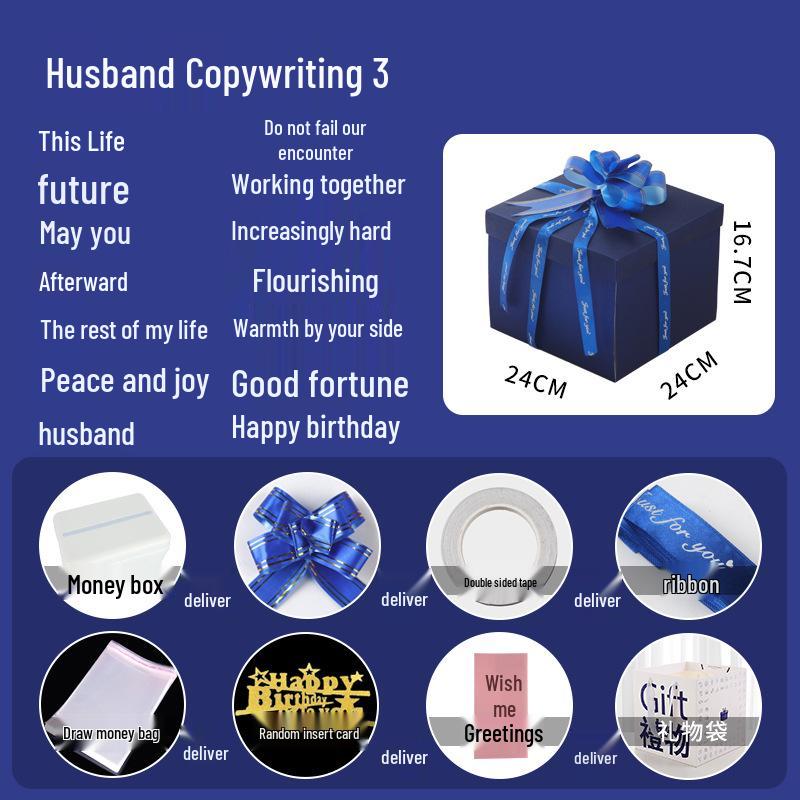Celebrity Style Surprise Explosion Birthday Gift Box for Kids