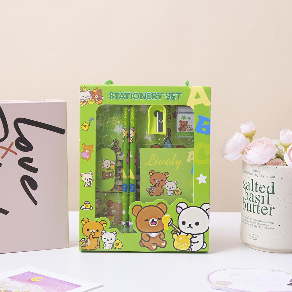 June 1st Handbag & Stationery Gift Set for Kids - Birthday and School Supplies