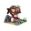 Gobricks MOC Christianity God Shepherd Jesus Bricks Crucifixion of Jesus Rode the Donkey into Jerusalem Building Blocks Toy Gift