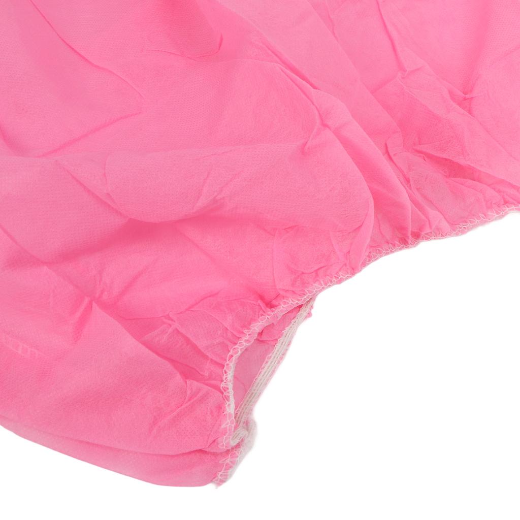 10 Pieces Disposable Bath Wrap Nonwovens Disposable Spa Body Wrap with Elastic Band for Beauty Salon Bath Hotel Travel