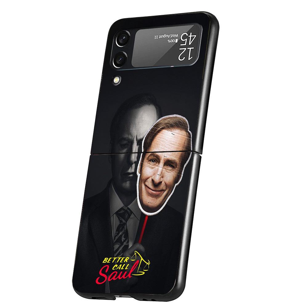 Better Call Saul TV Case Phone Cover for Samsung Galaxy Z Flip 7 6 5 4 3 5G ZFlip7 ZFlip6 ZFlip5 ZFlip4 ZFlip3 Black Fundas Gala