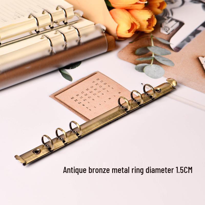 A5 Metal Binder with Removable Rings for Students and Office Use