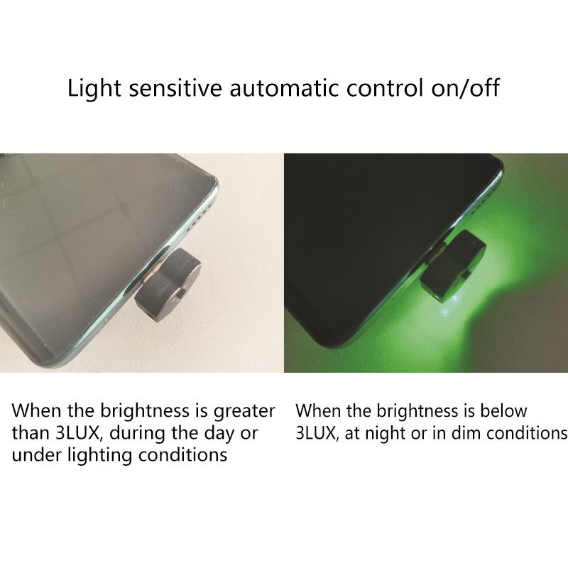 

Mini TYPE C LED Car Light Ambient Night Light Decorative Neon Lamp Auto Interior Atmosphere Lighting Emergency RGB Accent чёрный