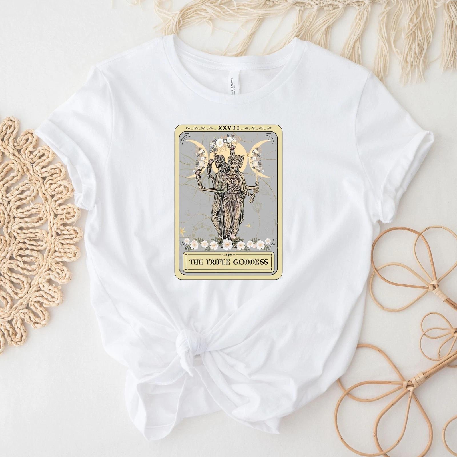 Hecate Goddess Tarot Card Shirt L