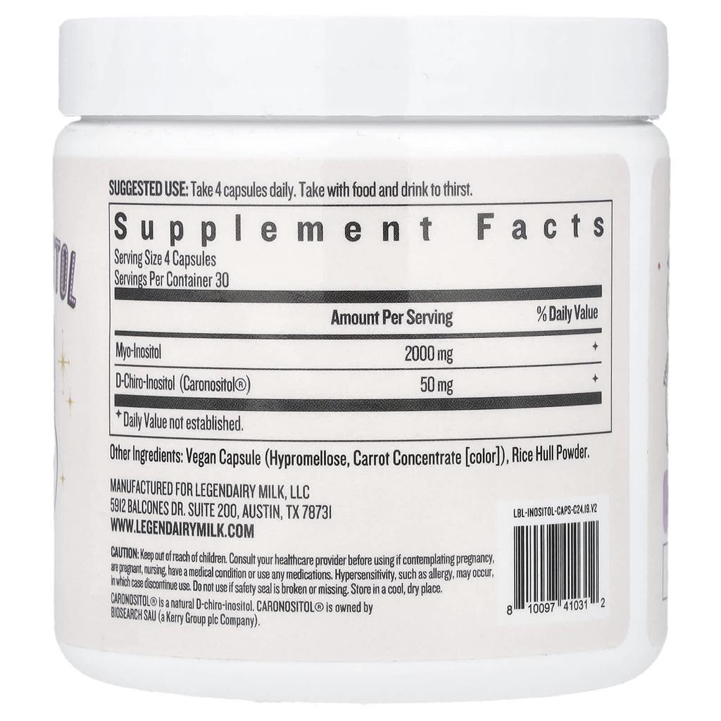 Mio & D-Chiro Inositol, 120 Veggie Caps