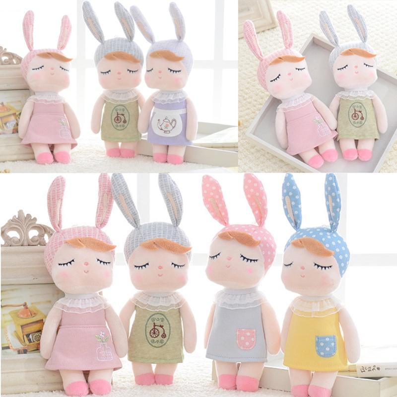Angela Baby Metoo Doll Stuffed Toys Plush Kawaii Mini Rabbit Pendant 7" Keychain