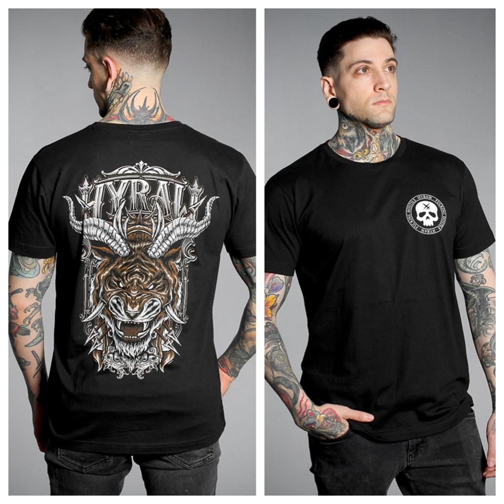 VIKING Gothic Dark Tattoo Art Style Summer Casual TShirt Unisexs and Womens Luxury Brand