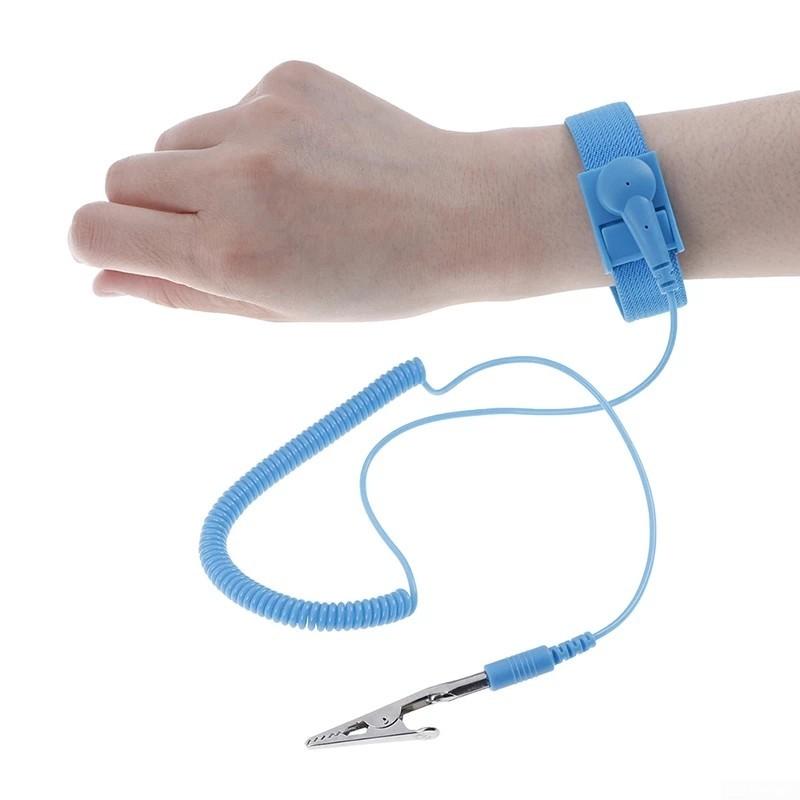Anti-Static Wrist Strap ESD Grounding Strap L-180cm PU