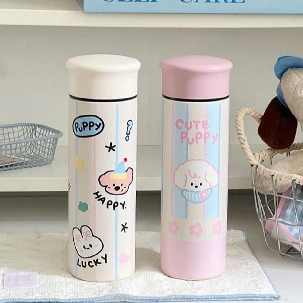 304 Stainless Steel Vacuum Insulated Bottle Heat-Resistant Thermos Cup Travel Tumbler Cold Drink