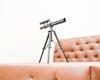 Antique Vintage Telescope, Victorian Double Barrel Spyglass With Unique Tripod, Corporate Gift, Mens Gift, Gift for Him, Christmas Gift