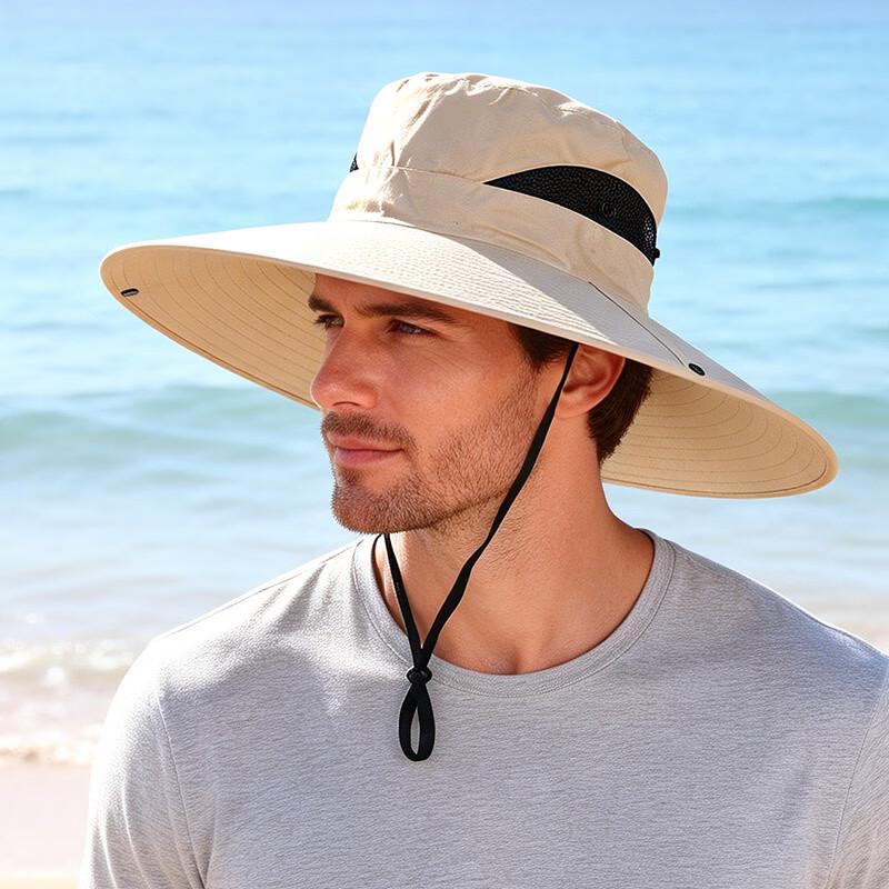 Outdoor Wide Brim Sun Protection Bucket Hat