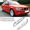1 Pair Turn Signal Side Marker Lamp Cover 63137165915 63137165916 Fit for E46 325i Transparent
