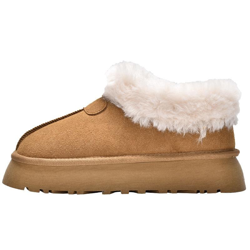 Winter new platform snow boots women's short cotton boots velvet cotton shoes 2470
