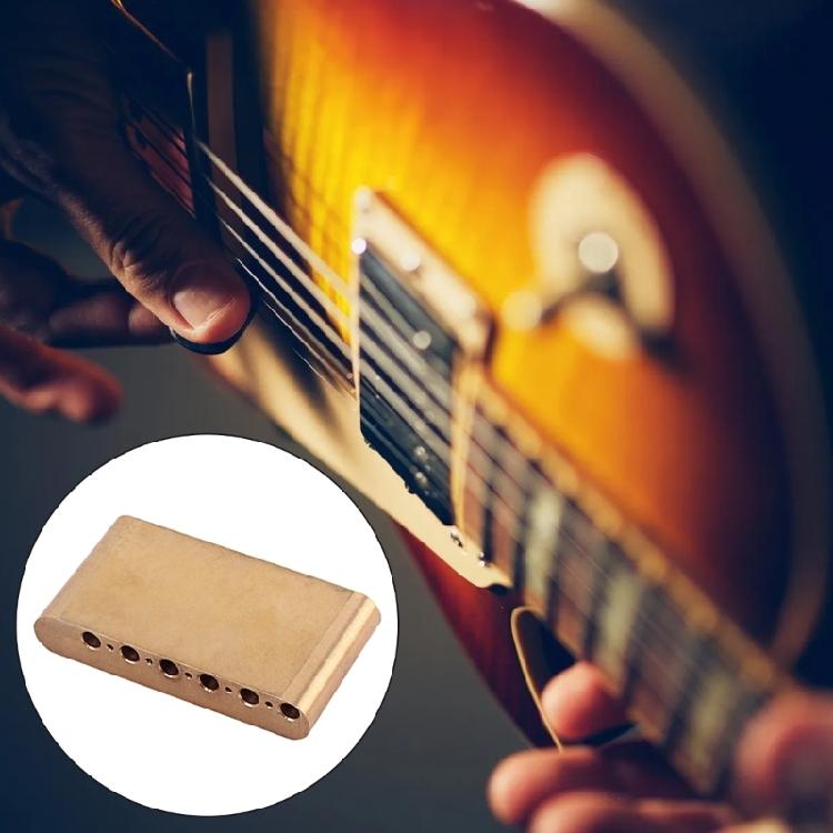 Guitar Tremolo Bridge Standard Brass Tremolo Block 10.4mm Single Rock System