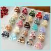 Fashionable Mini Hair Claw Clips In Assorted Colors For Women Perfect For Casual Styling