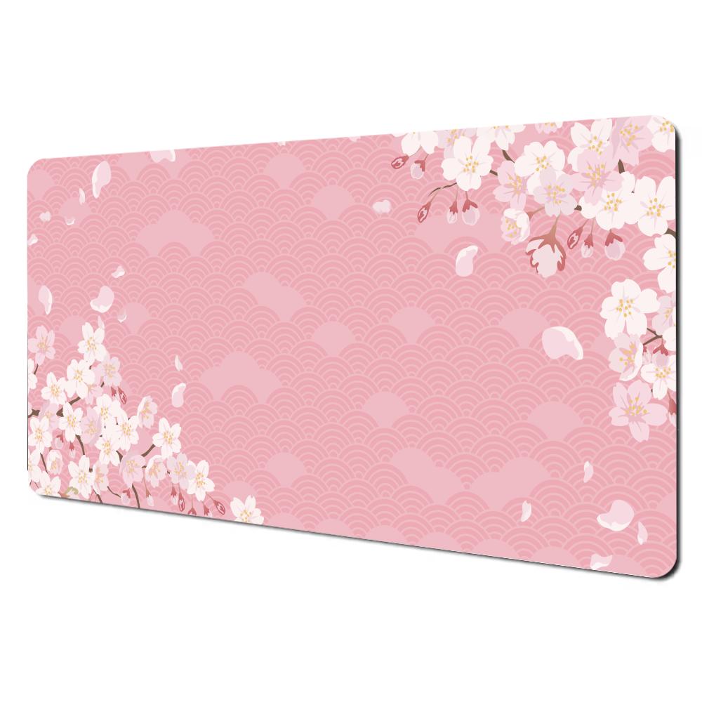 Cherry blossoms Mouse Pad Large Computer Office Game Table Mats XXL Rubber Anti-slip Gaming Keyboard Mousepads Long Desk Pads
