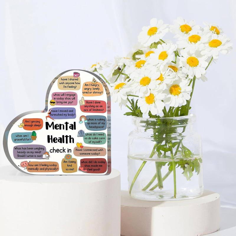 Acrylic Heart-Shaped Crafts Transparent Valentine'S Day Creative Gifts Love Crystal Ornaments Butterfly Birthday Gifts Proposal