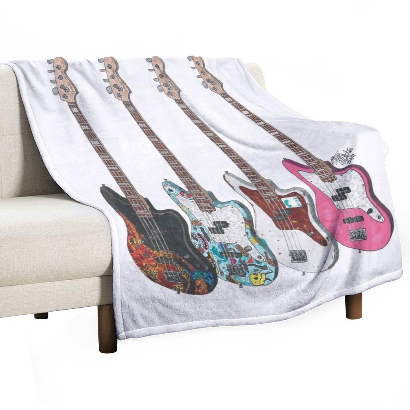 Basses Throw Blanket Hairys Thin Beautifuls Decorative Throw Blankets 30x40in