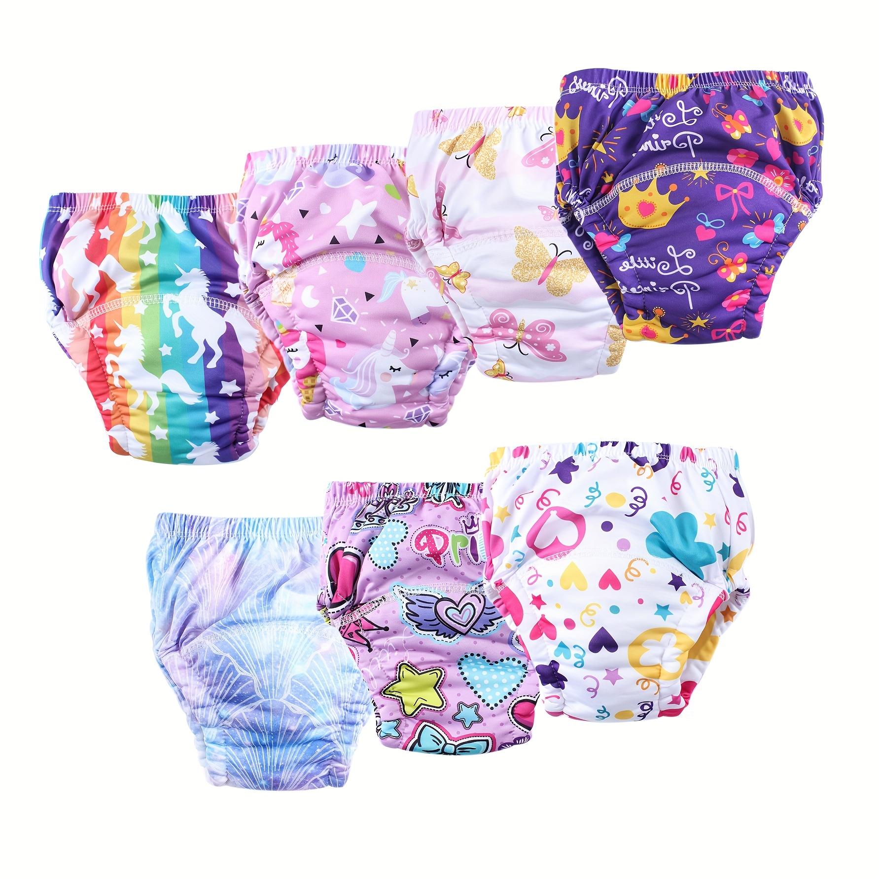 7 Pcs of Training Pants Washable Training Baby How to Use The Toilet by Himself Baby Underwear Baby Gift Baby Training Pants M