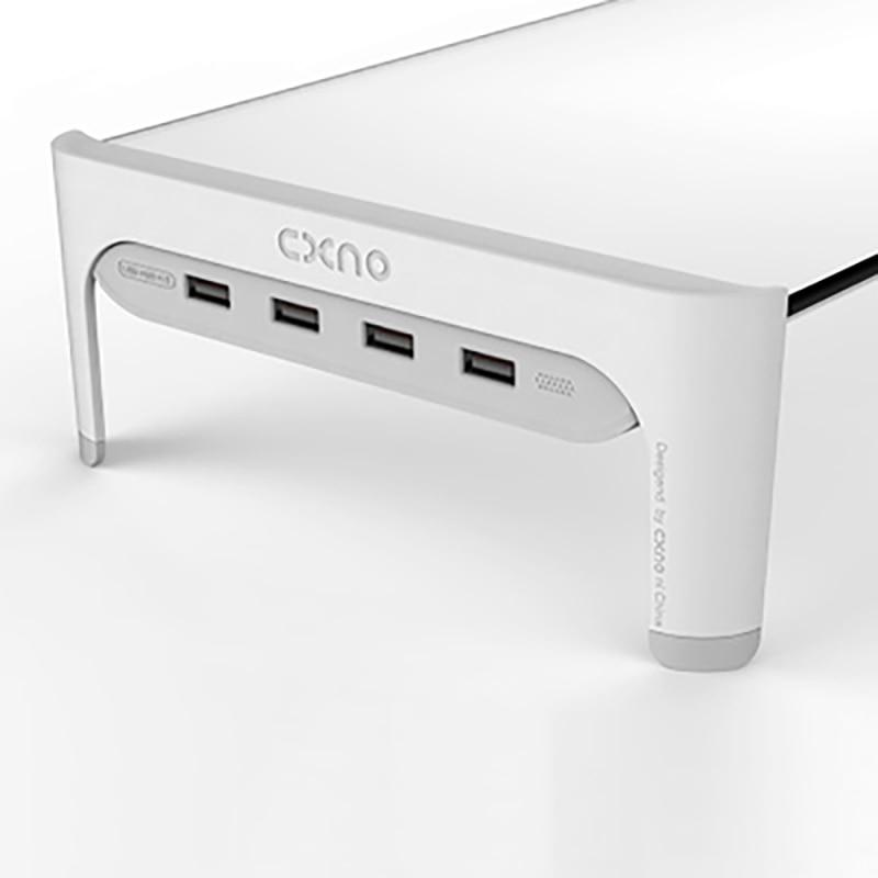 Buy Hub Stand Fast Riser with Monitor Desk USB Charger 4ports Bar Space ...